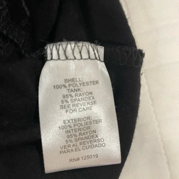 Joseph A Elegant Black Women's Top Size Large. - Picture 9 of 10